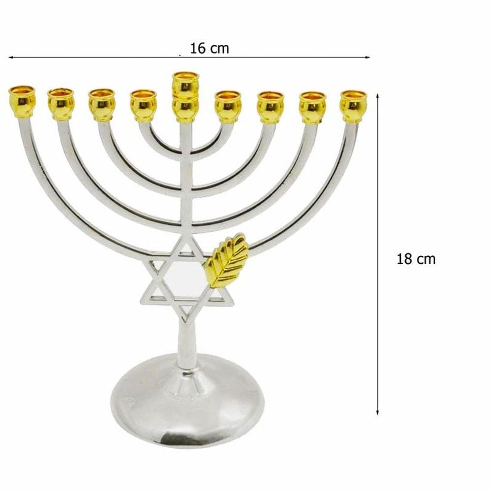 Candelabro 9 Velas - Menorá - Hanukkah Chanukiá
