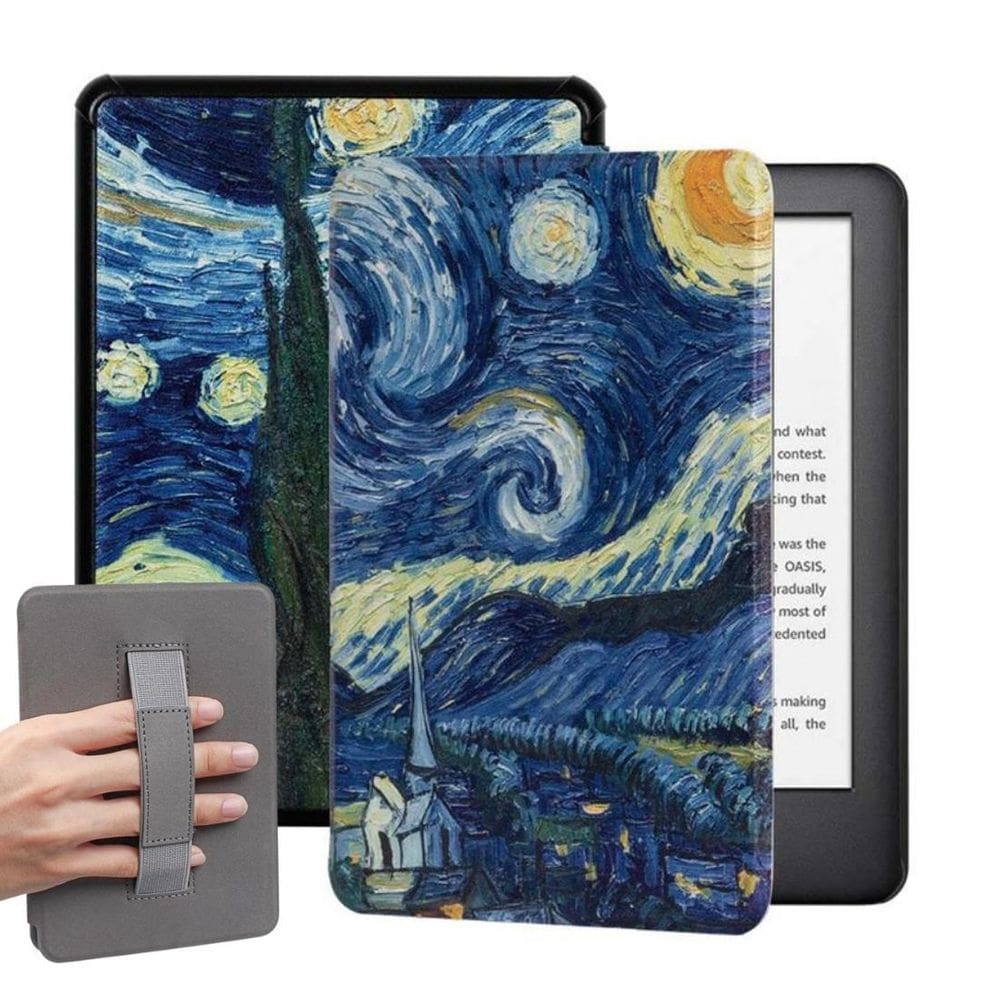 Capa Estampada Elástico Para Kindle Paperwhite 12 7.0 Sa568B
