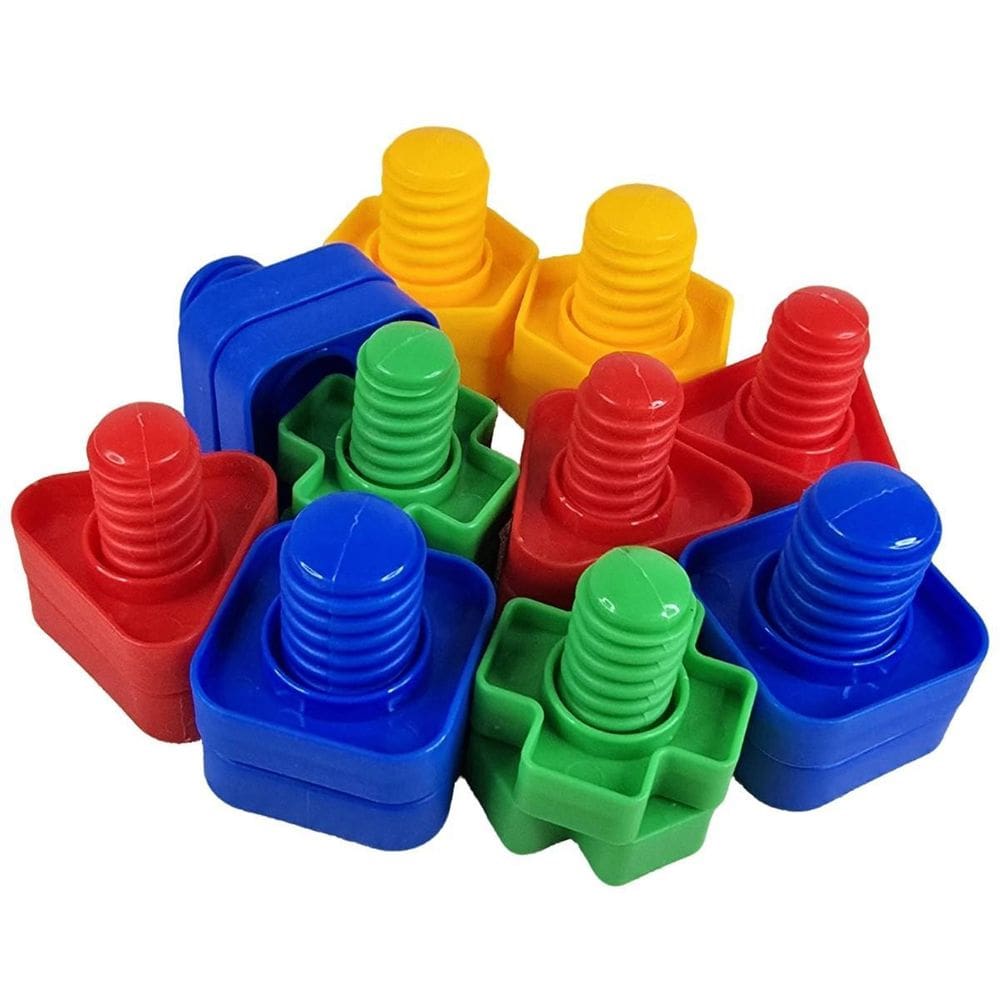 Brinquedo Parafusos E Porcas Rosqueamento