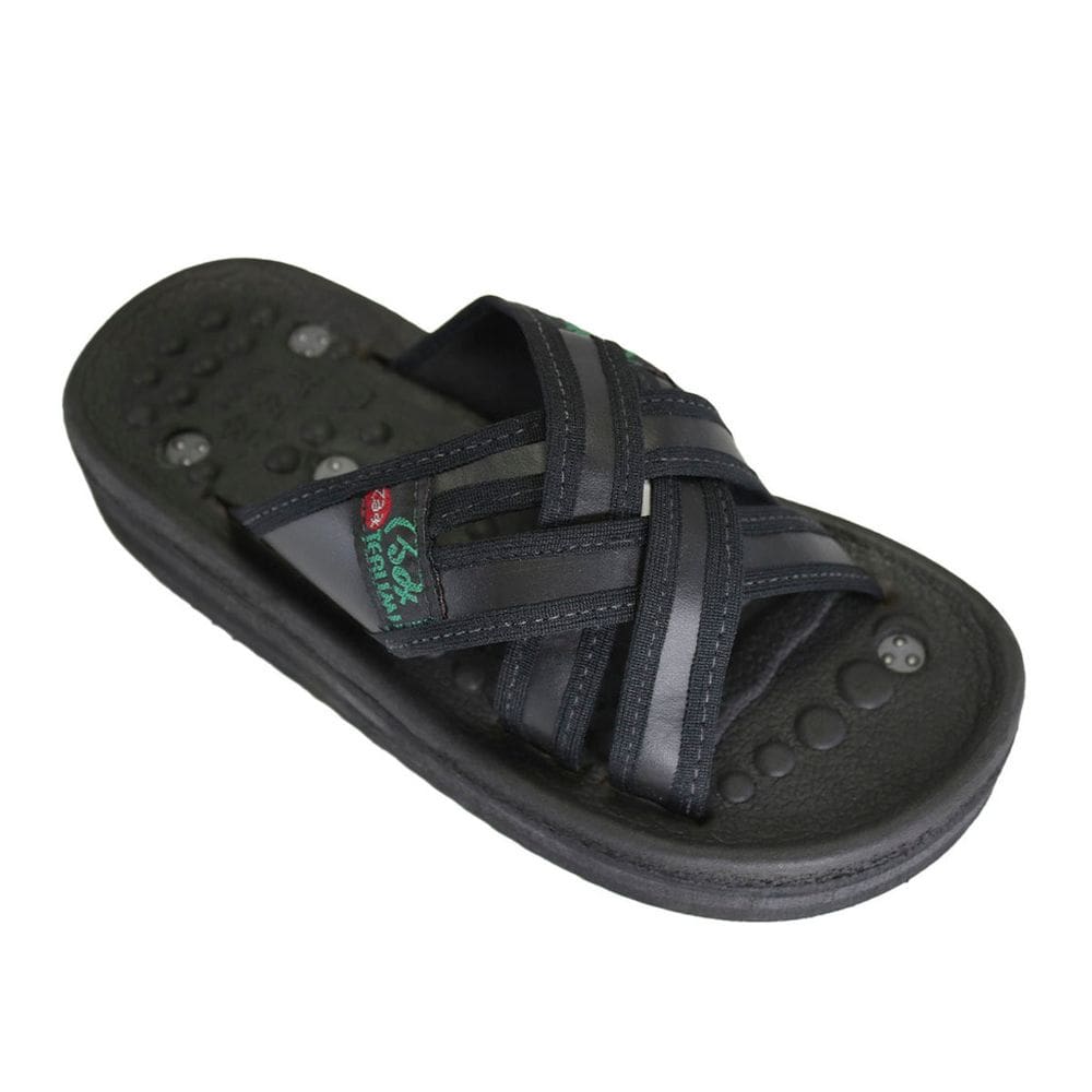 Sandália Magnética Trançada Preto 35/36 Par - Terumi