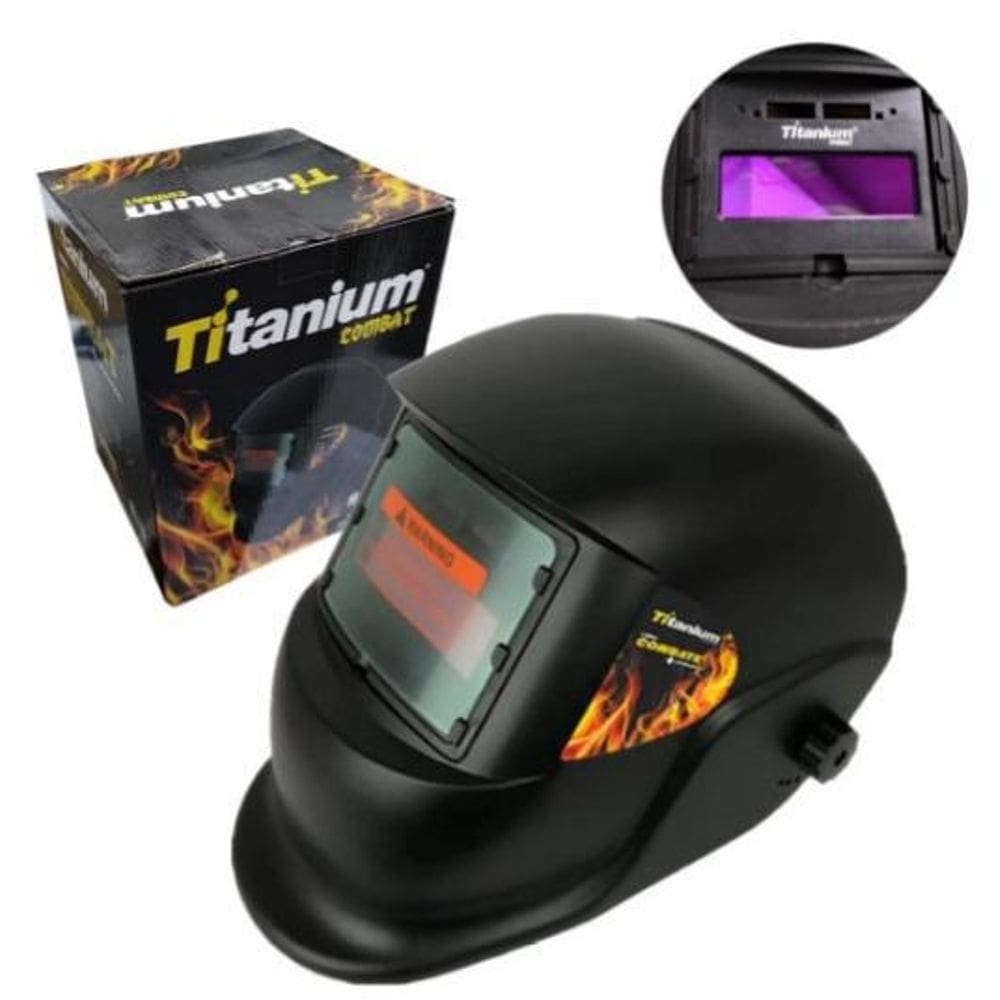 Máscara De Solda Automática Ton. 11 5496 Titanium