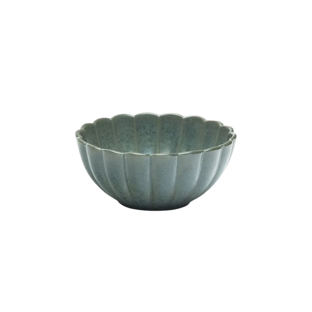 Jogo De Bowl Em Porcelana Flora Com 6 Peças 250ml Oxford Hortênsia
