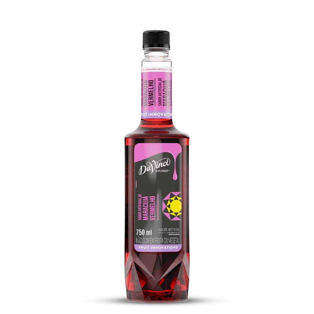 Xarope de Maracujá Vermelho DaVinci 750ml