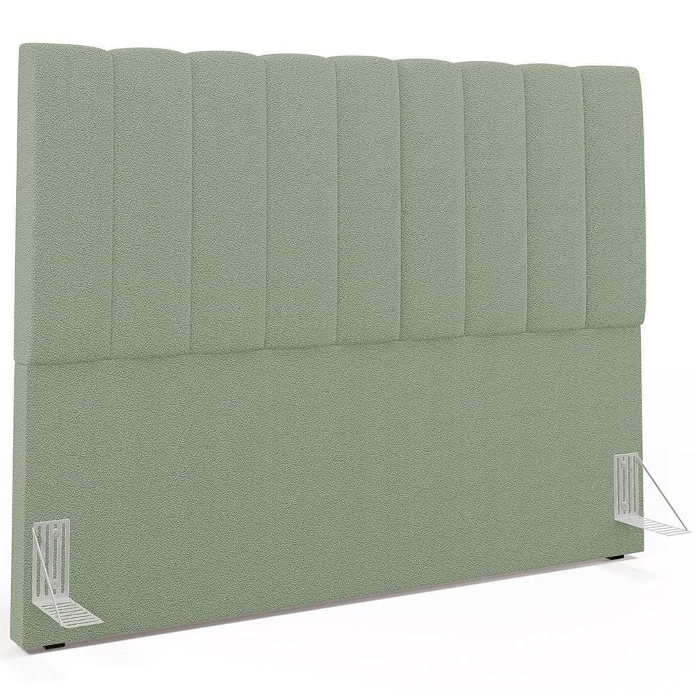 Cabeceira Cama Box Casal Queen 160 Cm Dália W01 Bouclê Oliva
