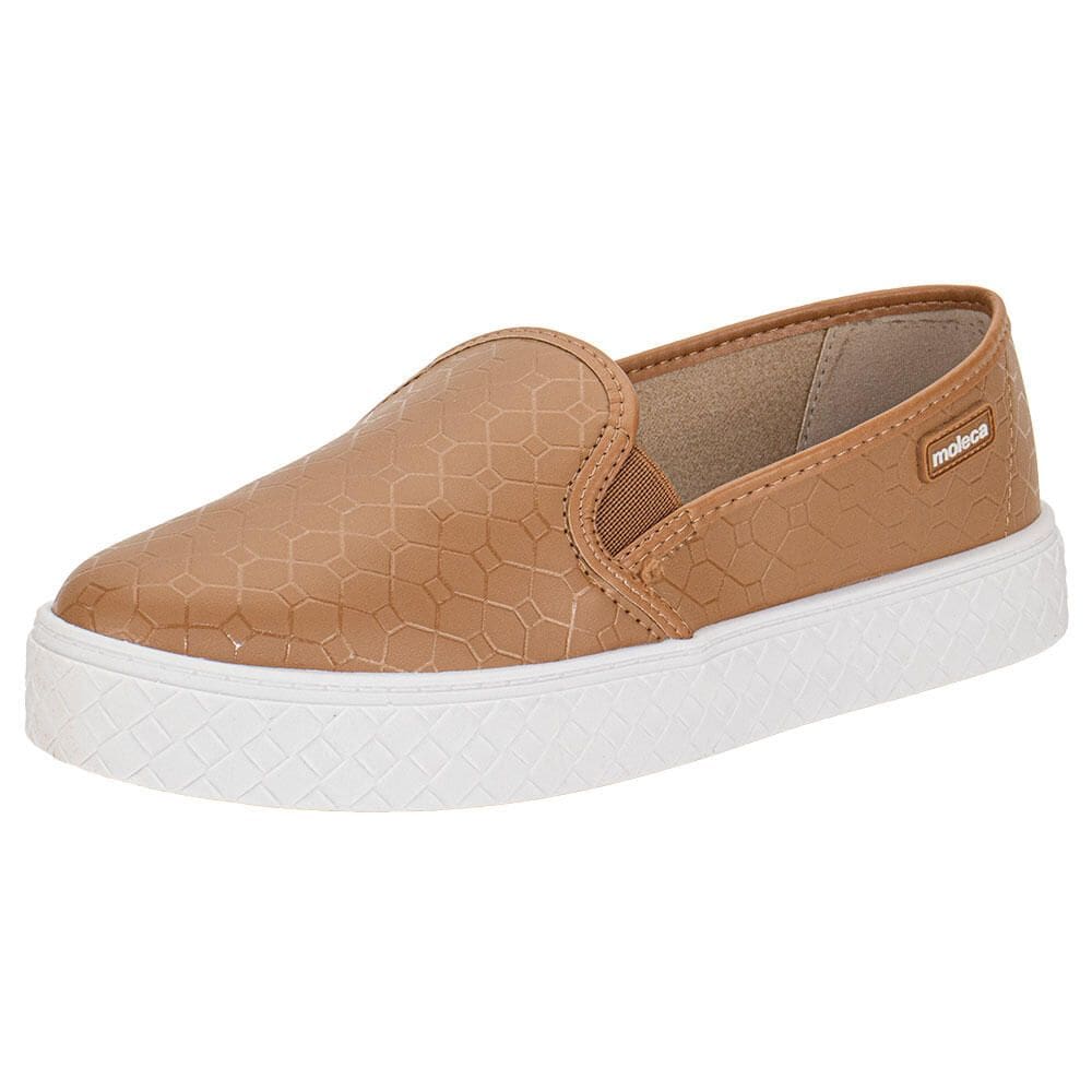 t Tênis Feminino Slip On Moleca 5712304 | Extra