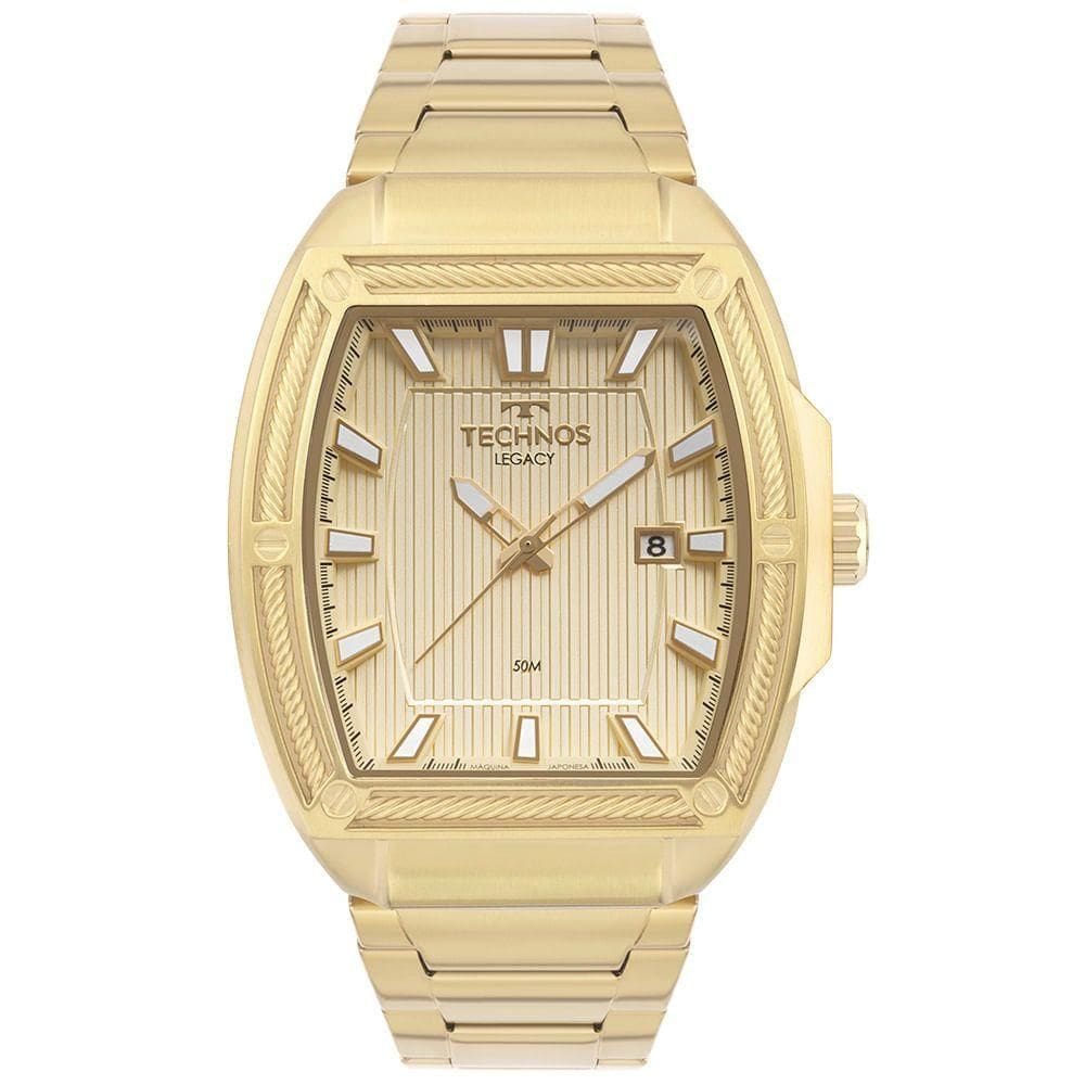 Relógio Technos Masculino Legacy Dourado - 2315lak/1d 2315lak/1d