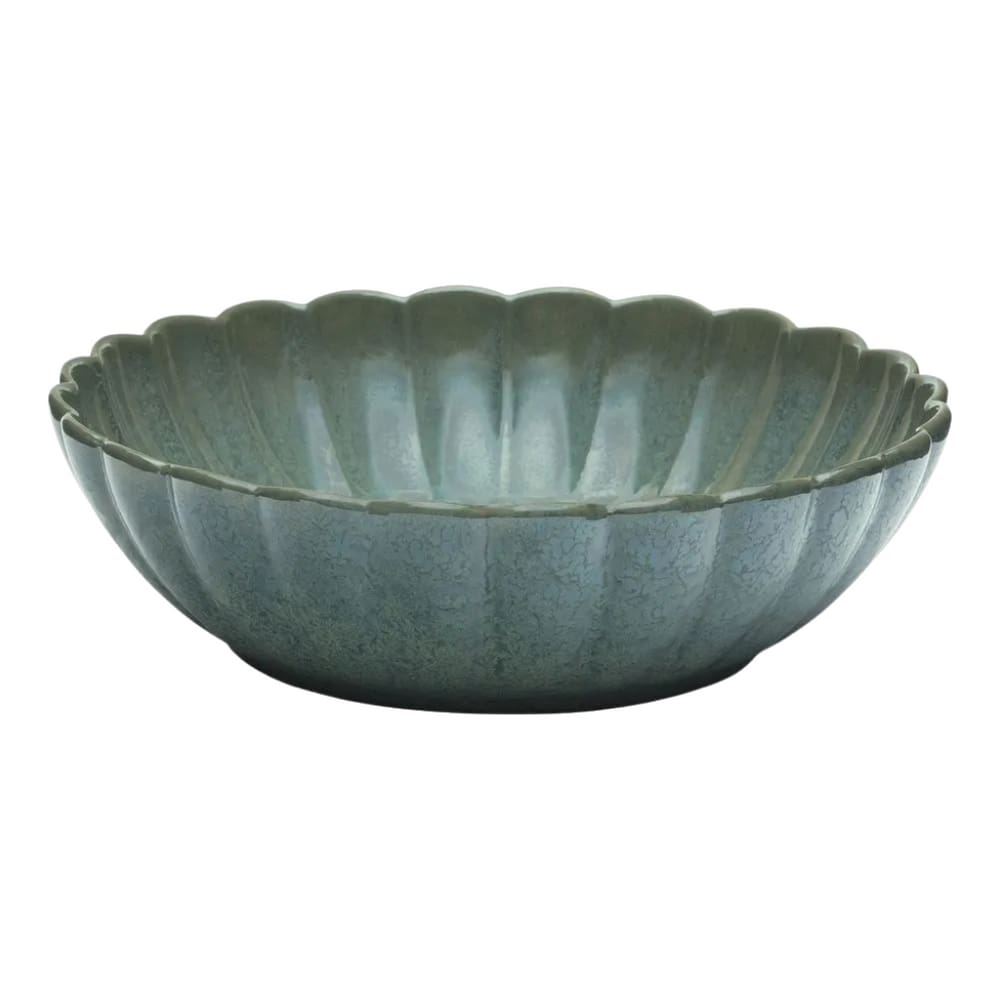 Saladeira Em Porcelana Flora 2L Oxford Hortênsia