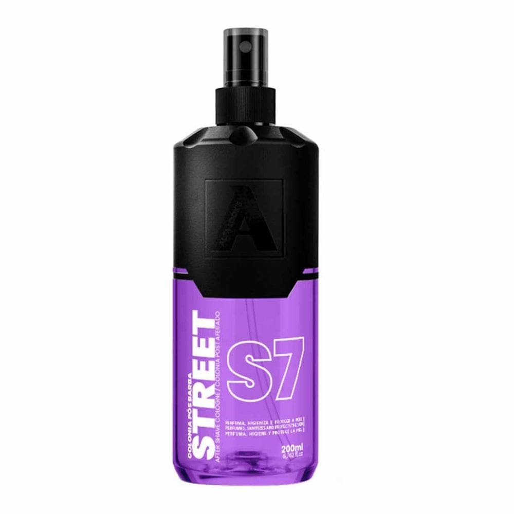 Loção Pós Barba After Shave Street S7 200Ml Alfa Looks
