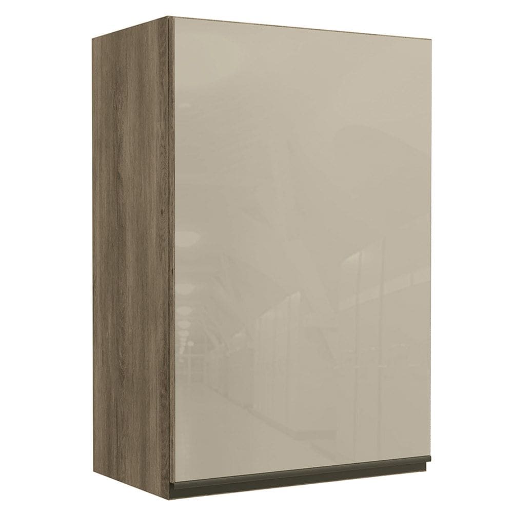 Armario Aereo 1 Porta Vidro 60 cm MDP Maxxi G763 Nogal Kappesberg