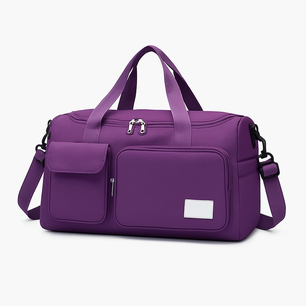 Bolsa Feminina Para Academia Viagem e Lazer - ROXA