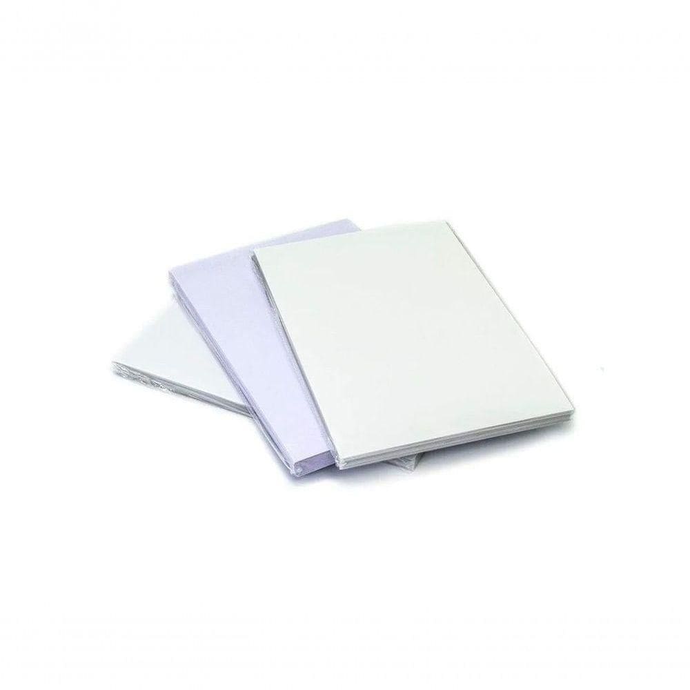 Folhas Imprimíveis P/ Placas De Pvc, Crachá, Cardápio 100Un