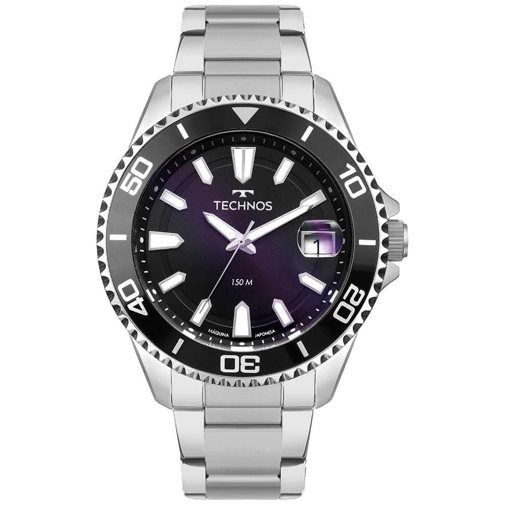 Relógio Technos Masculino Acqua Prata - 2415eh/1p