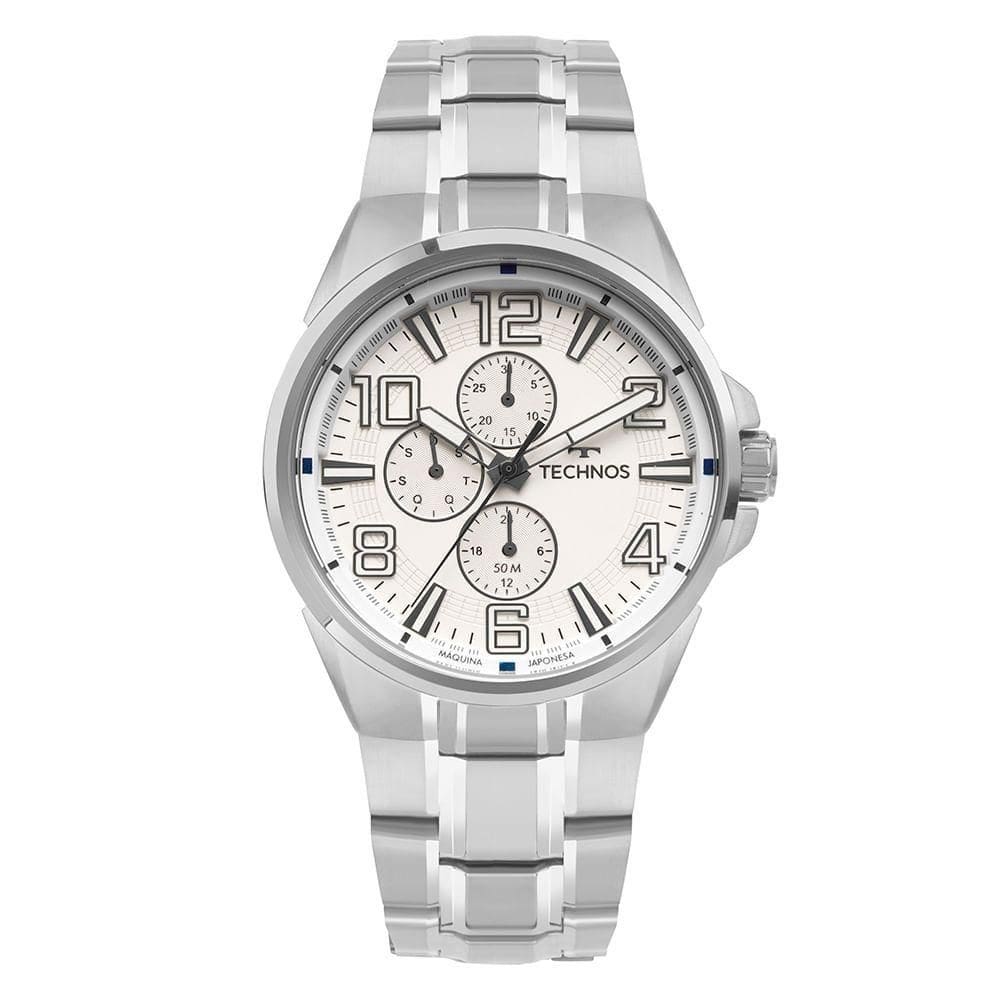 Relógio Technos Masculino Skymaster Prata - 6p27dut/1b 6p27dut/1b