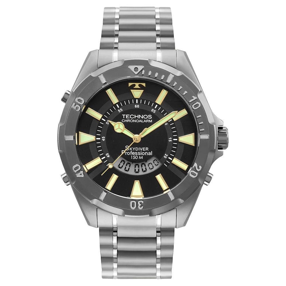 Relógio Technos Masculino Skydiver Titânio - Wt2050ao/1h Wt2050ao/1h
