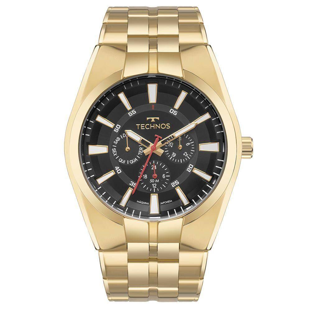 Relógio Technos Masculino Skymaster Dourado - 6p29amb/1p 6p29amb/1p