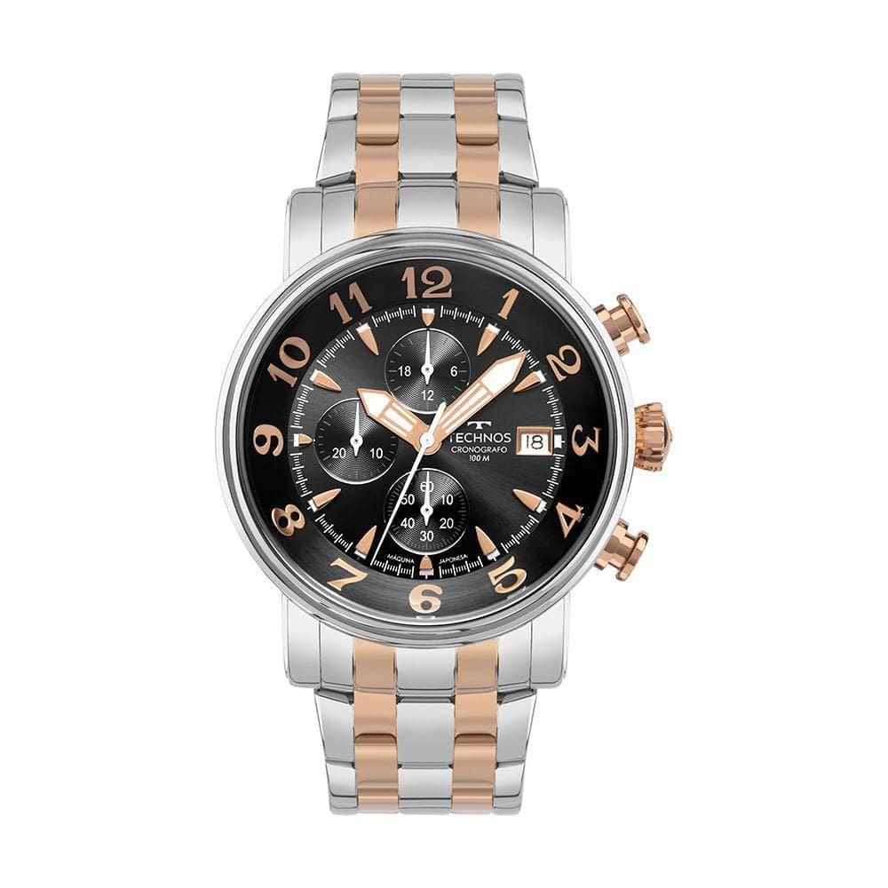 Relógio Technos Masculino Grandtech Bicolor - Js15enm/1j Js15enm/1j