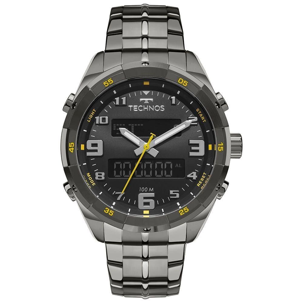 Relógio Technos Masculino Ts Digitech Preto - Bjk725ac/1p