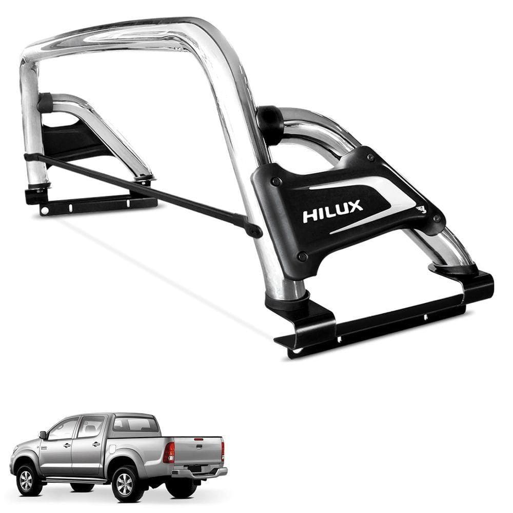 Santo Antonio Hilux 2005 A 2015 Premium Cromado Com Barra