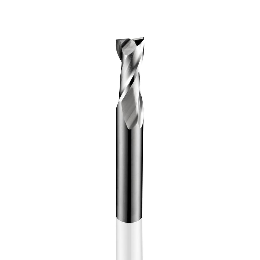 Fresa Fina Metal Duro Integral Com Dois Cortes 6x6x50.8r
