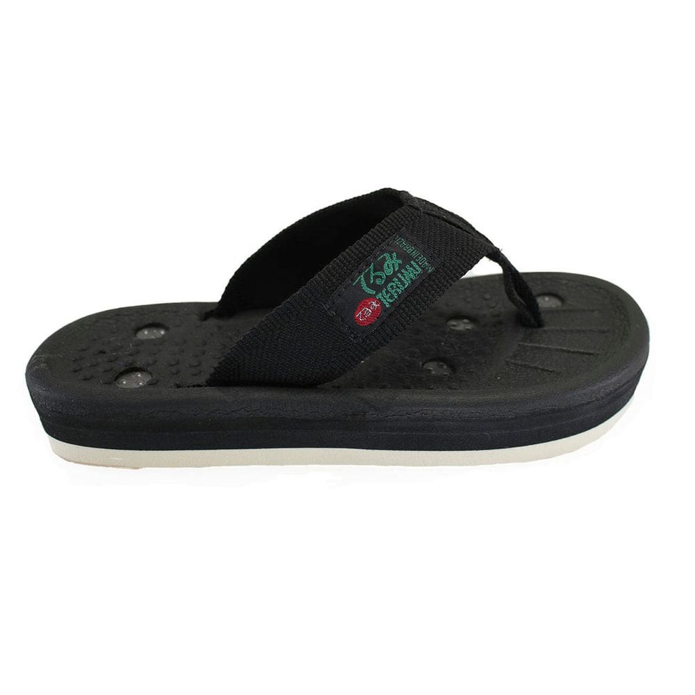 Sandália Tradicional Magnética Dedo T-Ii Preto 37/38 Par - Terumi