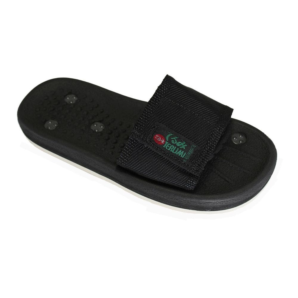 Sandália Tradicional Magnética fita autocolante Tt-Ii Preto 41/42 Par - Terumi