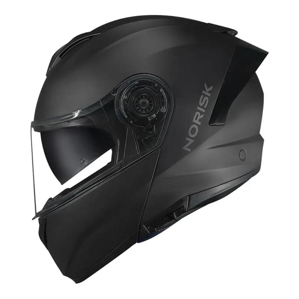 Capacete Norisk Force Ii Monocolor Preto Fosco