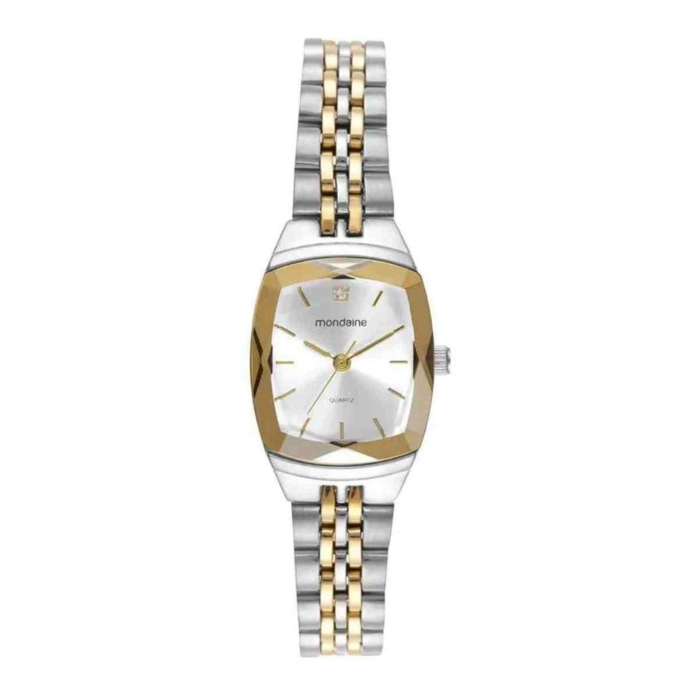Relógio Mondaine Prata E Dourado 32936Lpmvbe2