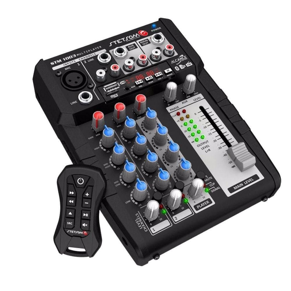 Mesa Som Stetsom 3 Canais 12v Stm1003