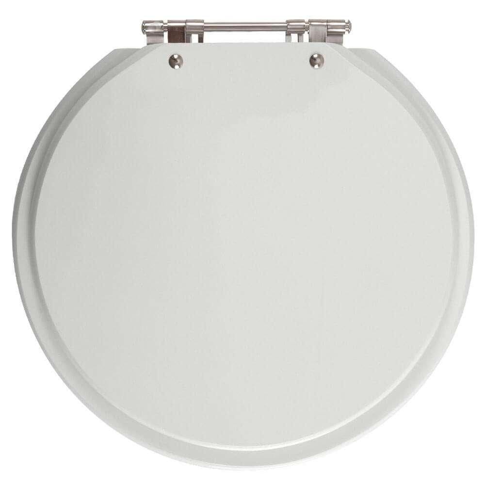 Assento Sanitario Futura Cinza Para Vaso Hervy