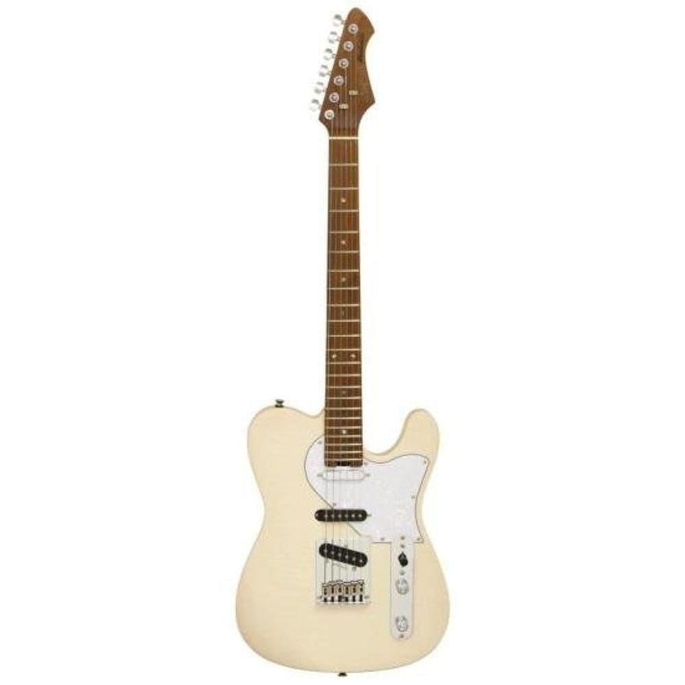 Guitarra Aria 615-mk2 Nashville Marble White. - Alta Qualidade!