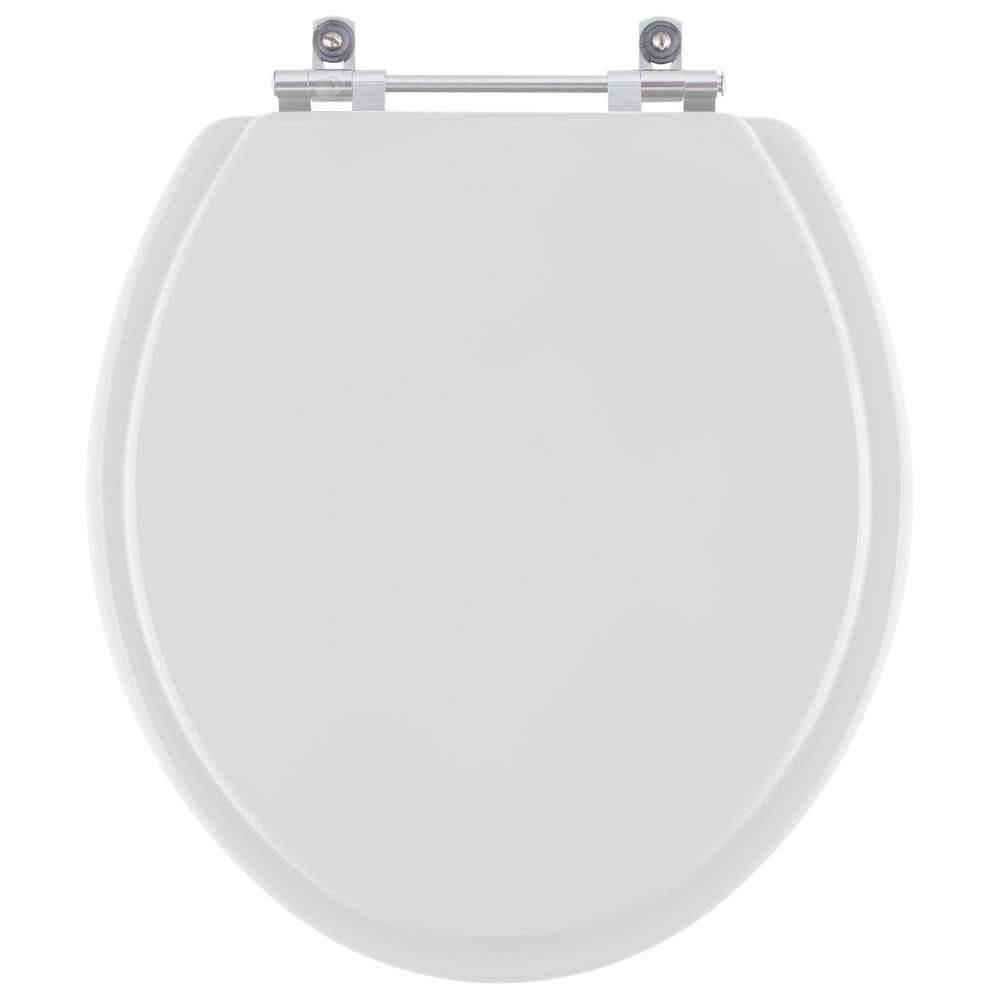 Assento Sanitario Poliester Buzios Cinza Para Vaso Hervy