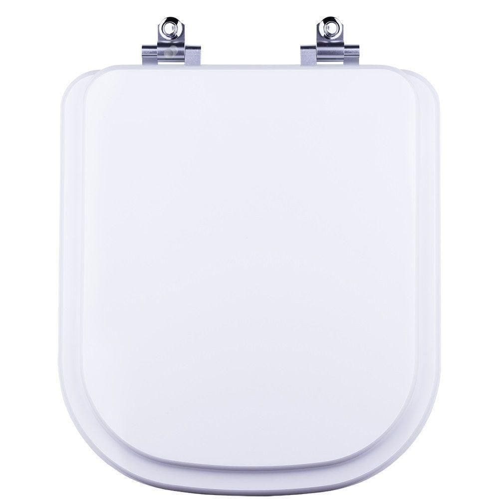 Tampa De Vaso Sanitário Com Amortecedor Quadra Branco Para Bacia Deca
