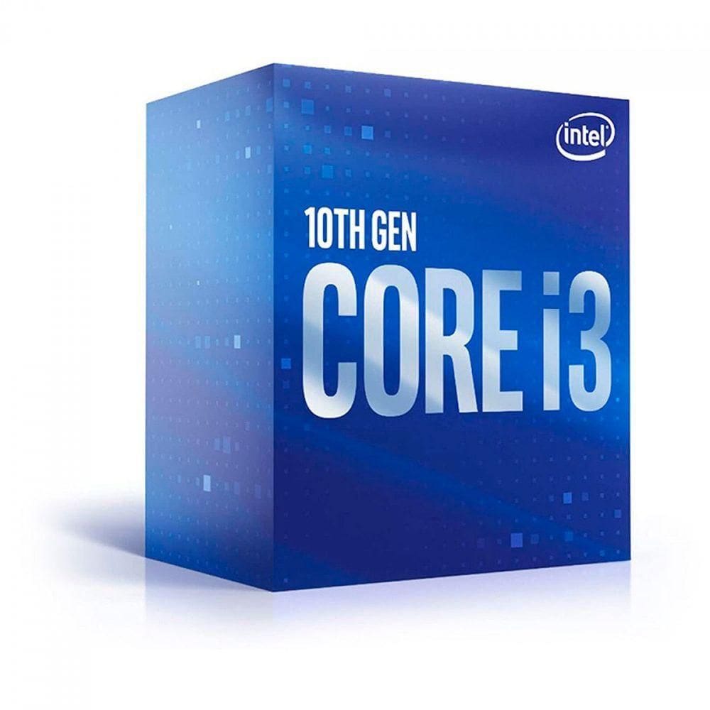 Processador Intel Core I3-10105, 3.7ghz (4.4ghz Turbo), Quad Core Lga1200, 6mb Cache - Bx8070110105