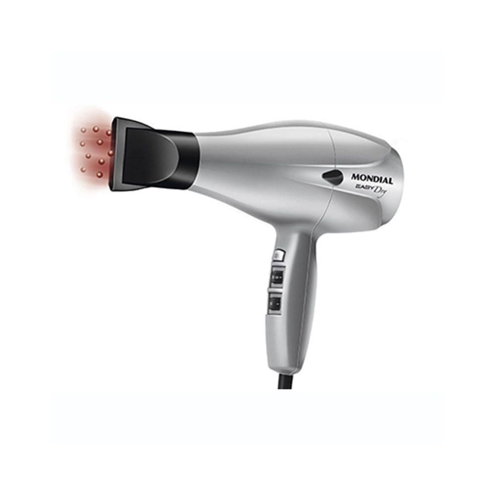 Secador De Cabelos 2000w Easy Dry Pro 220V Mondiail