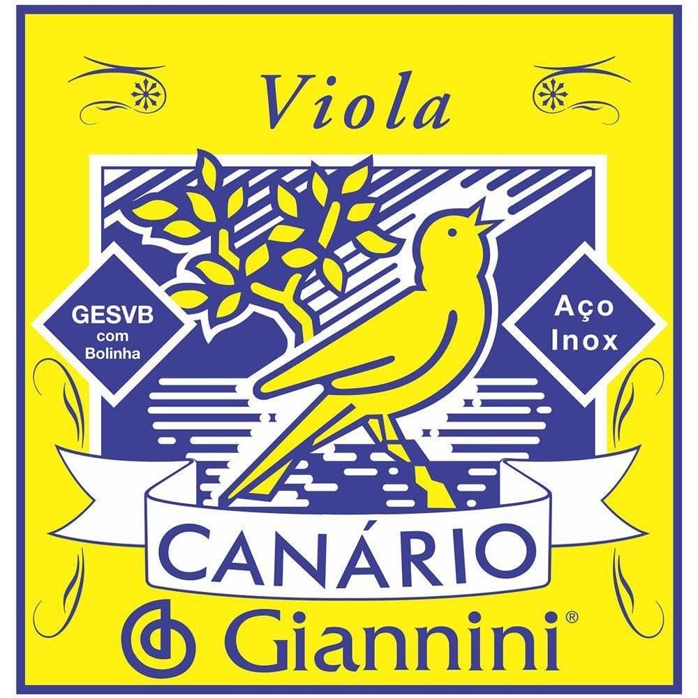 Corda Para Viola Giannini Gesvb Serie Canario Bolinha Aco