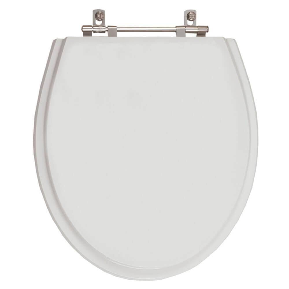 Assento Sanitario Ritz Cinza Real Para Vaso Deca