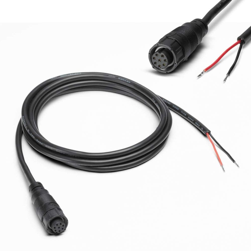 Cabo de alimentação Humminbird 720085-1 preto padrão para SOLIX/ONIX