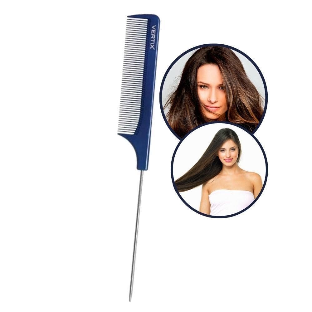 Pente De Cabelo Para Separação De Mechas e Procedimentos Químicos Profissional Vertix