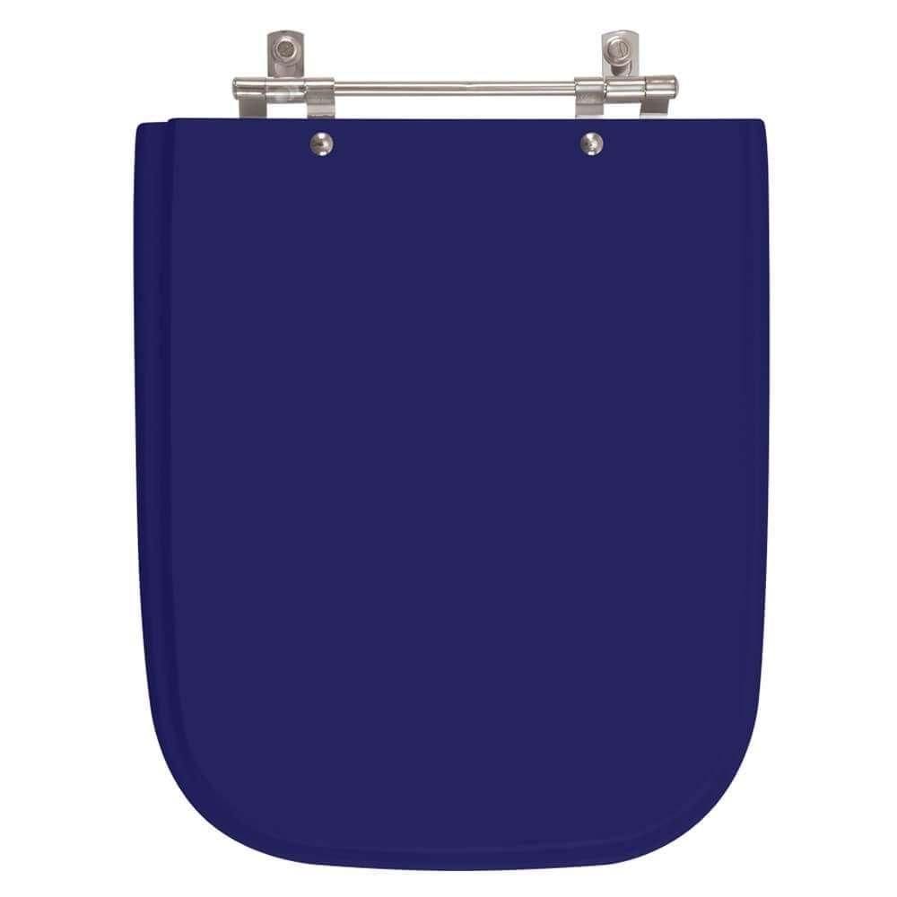 Assento Sanitário Tivoli Azul Cobalto Para Vaso Ideal Standard