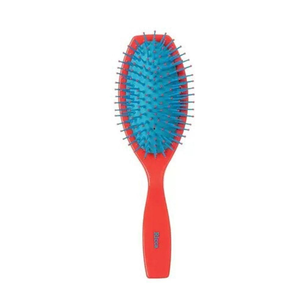 Escova De Cabelo Oval 21cm Cereja Nylon Almofadada Ricca