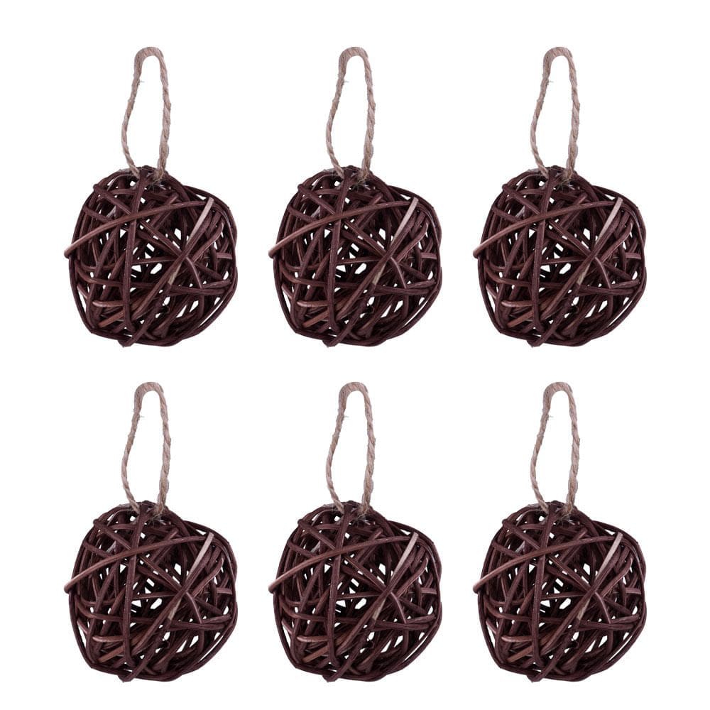 Kit Bola Rattan 6cm com 6 Unidades Cazza