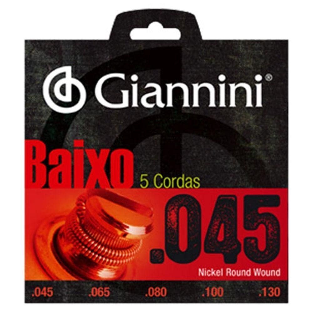 Corda Giannini Contrabaixo Geebrs 4 0.045 Pesado