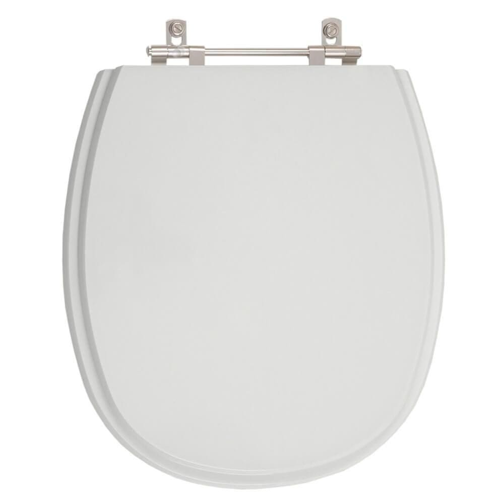 Tampa De Vaso Aspen Cinza Real (cinza Claro) Para Bacia Deca