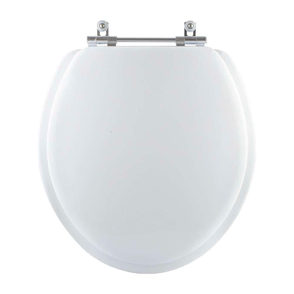Assento Sanitário Almofadado Zip Branco Para Vaso Incepa