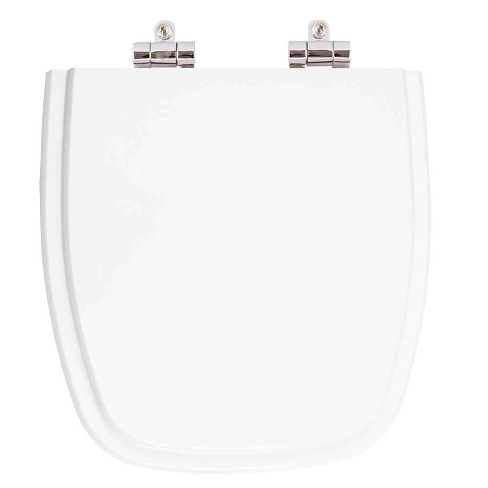 Assento Sanitário Poliester Com Amortecedor City Branco Para Vaso Celite