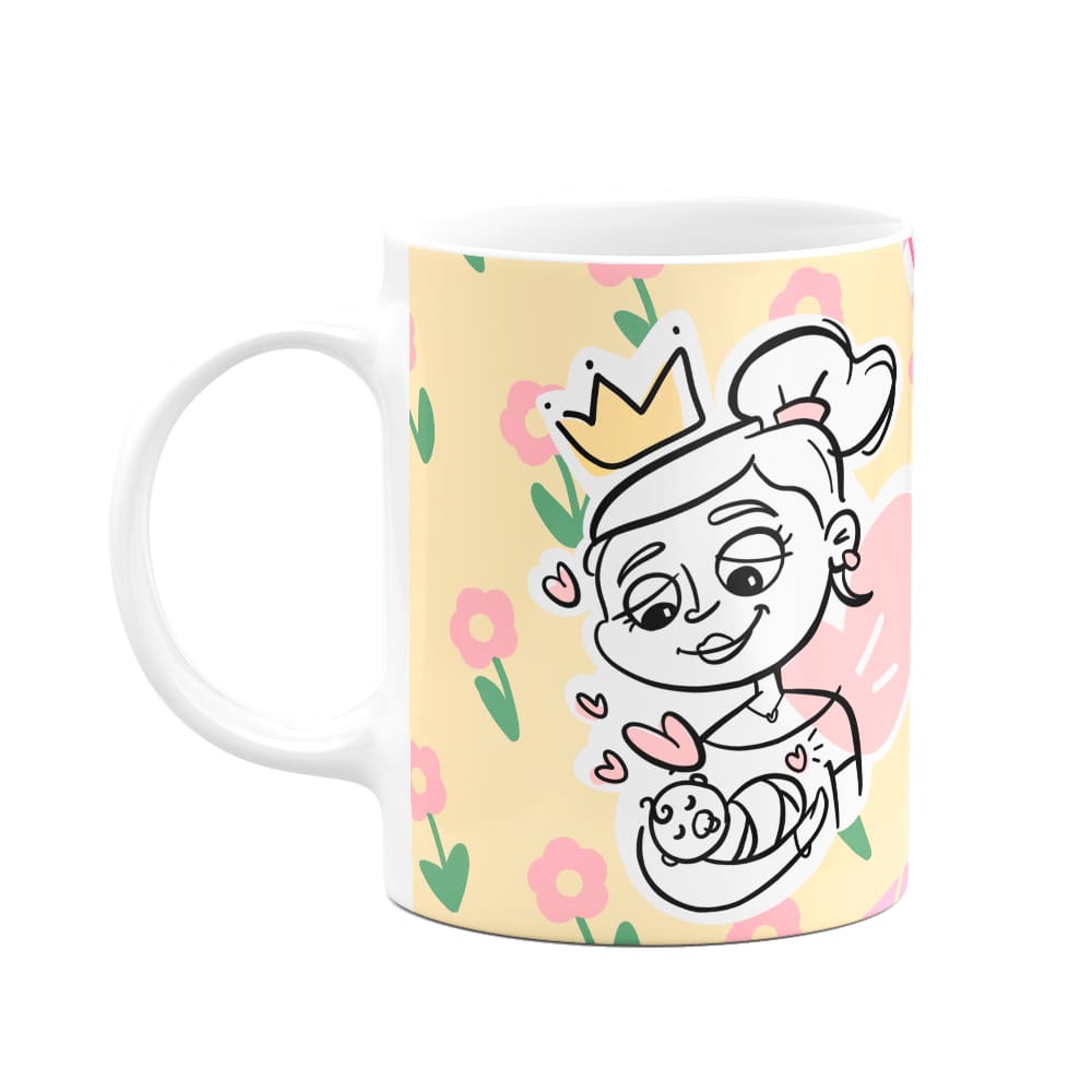 Caneca Mães - Mãe, minha inspiração - 325ml