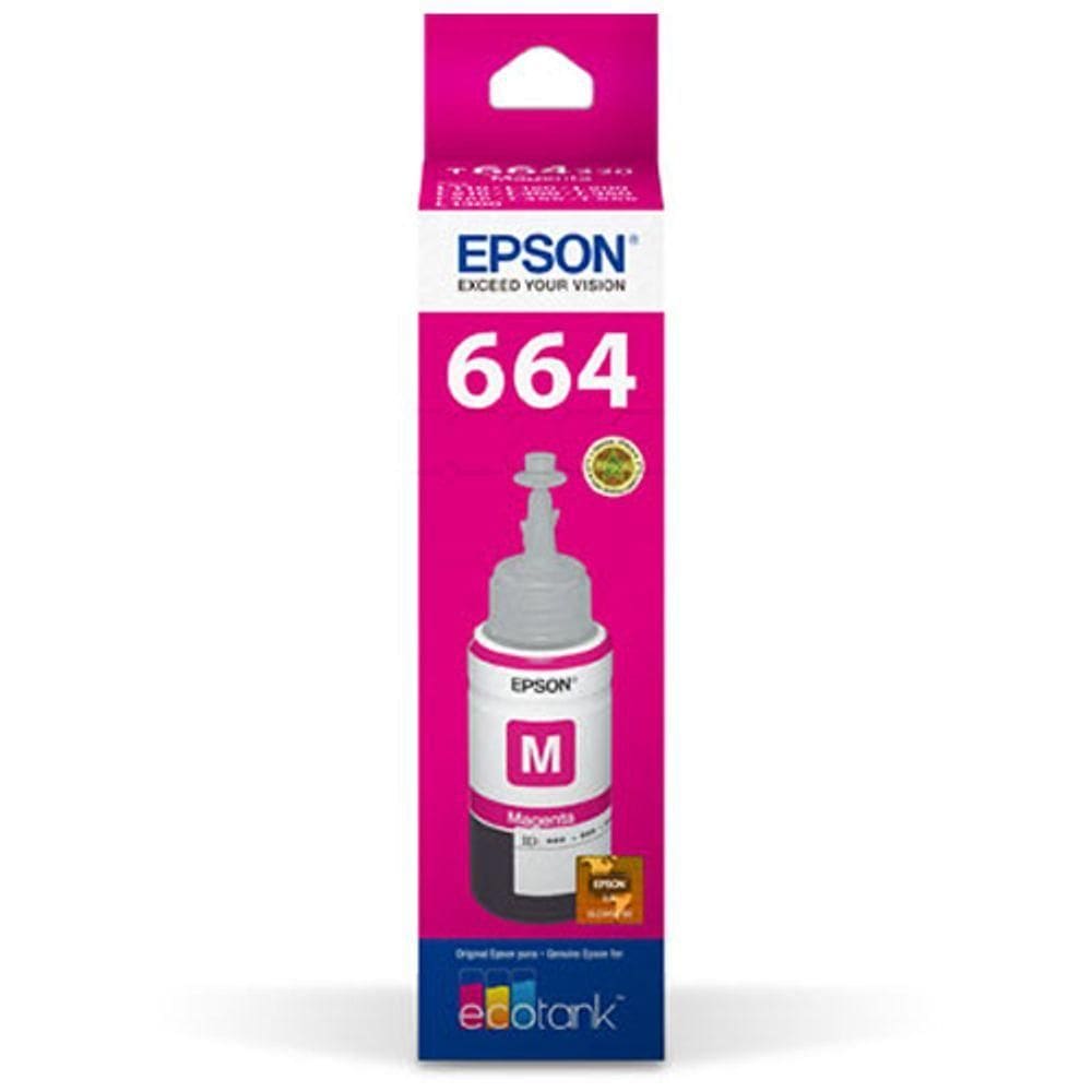 Refil Para Ecotank Magenta T664320Al Pt Epson