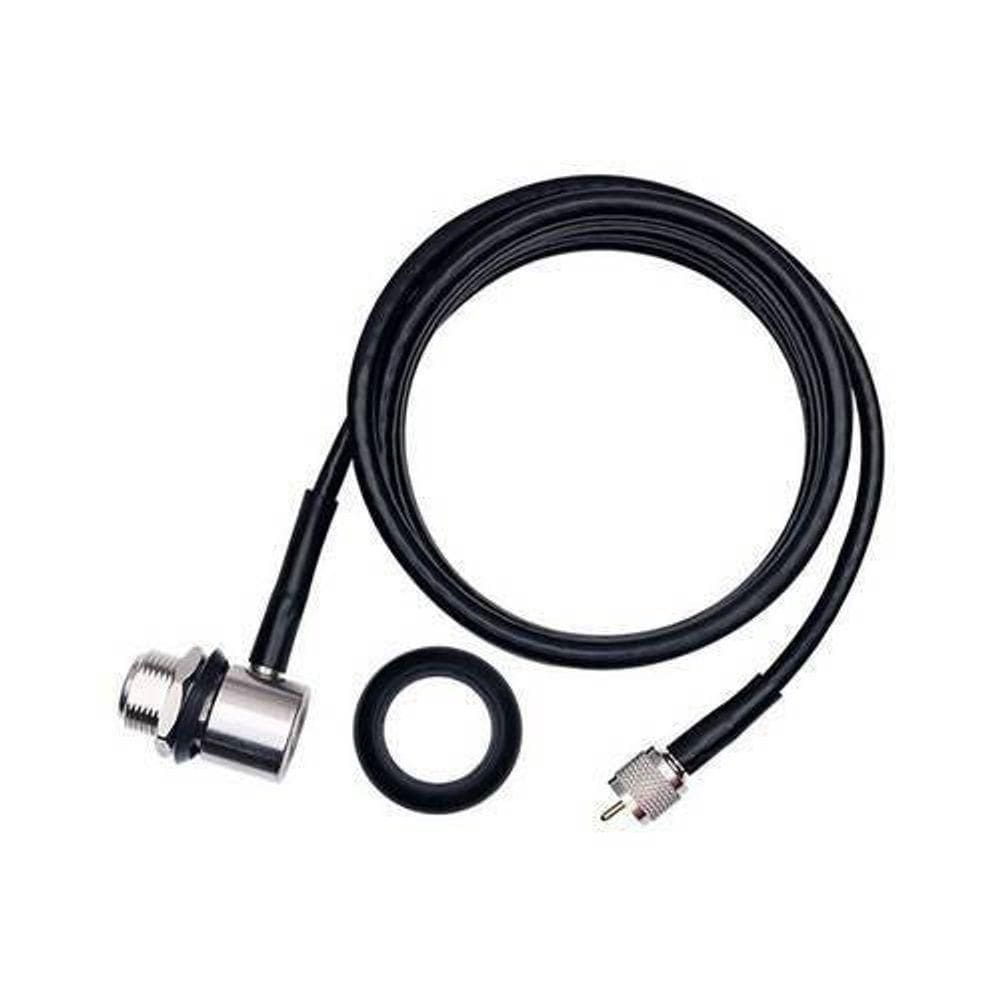 Kit Cabo Rg-58 5,5 Metros Conector Uhf Mini Motorola M-805k