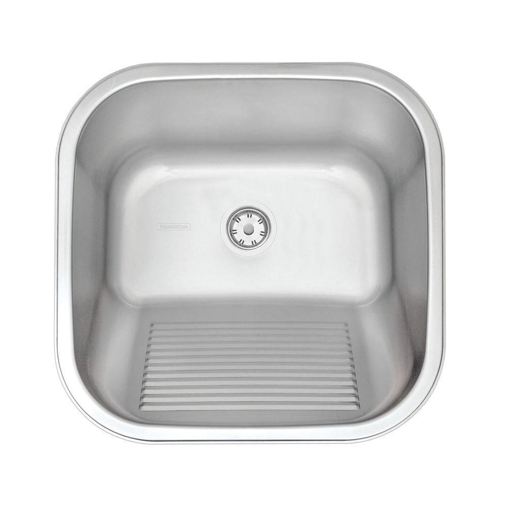 Tanque De Encaixe Tramontina Hera 25 L Em Aço Inox Acetinado 40x40 Cm