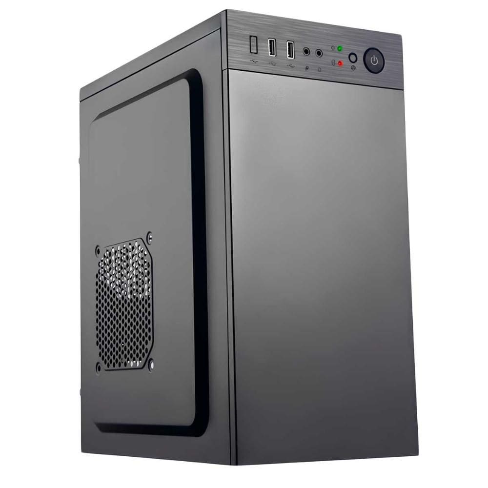 Gabinete Goldentec P1T1C - Micro-ATX - Preto - Sem Fonte - C5025